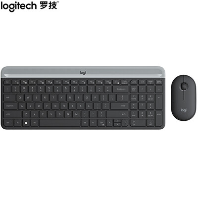 Logitech MK470 mouse&keyboard set wireless mouse&keyboard set full size starry gray self-operated with wireless 24G receiver
Logitech MK470 mouse&keyboard set wireless mouse&keyboard set full size starry gray self-operated with wireless 24G receiver