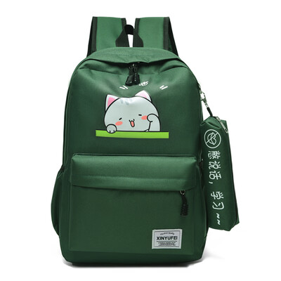 Fashion Shoulder Bag Women Leisure Travel Korean Edition Campus Cartoon Lovely Backpack Student Bag Two-piece Set
Fashion Shoulder Bag Women Leisure Travel Korean Edition Campus Cartoon Lovely Backpack Student Bag Two-piece Set