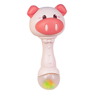 Tailored Cartoon Pig Rattle Toy Baby Bell Toy Grip Training Toy
Tailored Cartoon Pig Rattle Toy Baby Bell Toy Grip Training Toy