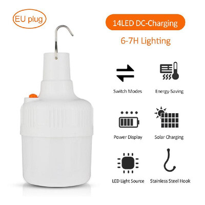 LEDs Solar Charging-Bulb Lamp Rechargeable Ultra Bright 25 Modes SMD5730 Emergency Light for Camping Outdoor Activities Hotels Ni
LEDs Solar Charging-Bulb Lamp Rechargeable Ultra Bright 25 Modes SMD5730 Emergency Light for Camping Outdoor Activities Hotels Ni
