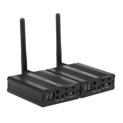TP-WIRELESS TP-WT02 24GHz Digital Wireless HDCD Audio Adapter Music Sound Transmitter Receiver for Power Amplifier Speaker
TP-WIRELESS TP-WT02 24GHz Digital Wireless HDCD Audio Adapter Music Sound Transmitter Receiver for Power Amplifier Speaker