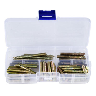 Greensen 80pcs M5 Dowel Screw Woodworking Furniture Connector Double Ended Screw Hanger Bolt
Greensen 80pcs M5 Dowel Screw Woodworking Furniture Connector Double Ended Screw Hanger Bolt