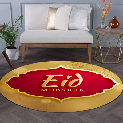 Gobestart Home Decor Circle Area with Star&Moon Ramadan Design Round Area Rug Carpet
Gobestart Home Decor Circle Area with Star&Moon Ramadan Design Round Area Rug Carpet