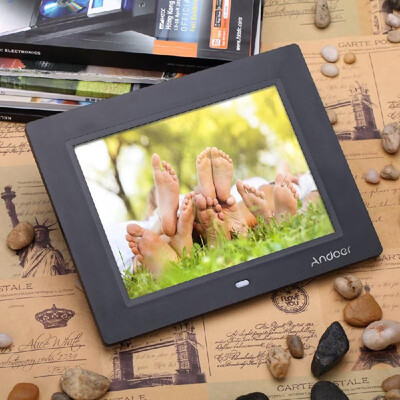 Andoer 8 Ultrathin HD TFT-LCD Digital Photo Frame Alarm Clock MP3 MP4 Movie Player with Remote Desktop
Andoer 8 Ultrathin HD TFT-LCD Digital Photo Frame Alarm Clock MP3 MP4 Movie Player with Remote Desktop