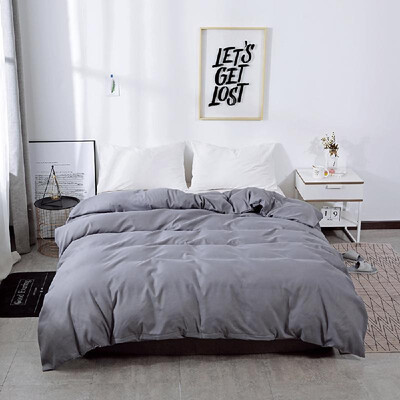 Modern Simple Style Faddish Solid Color Sanding Three-Piece Suit Quilt Cover Pillowcase Beddings AU-Queen Model Silver Gray
Modern Simple Style Faddish Solid Color Sanding Three-Piece Suit Quilt Cover Pillowcase Beddings AU-Queen Model Silver Gray