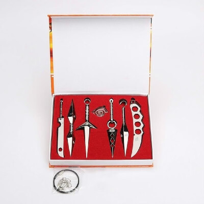 7pcs Naruto Anime Accessories Kunai Shuriken Metal Weapon Set Realistic Ninja Cosplay Tool
7pcs Naruto Anime Accessories Kunai Shuriken Metal Weapon Set Realistic Ninja Cosplay Tool