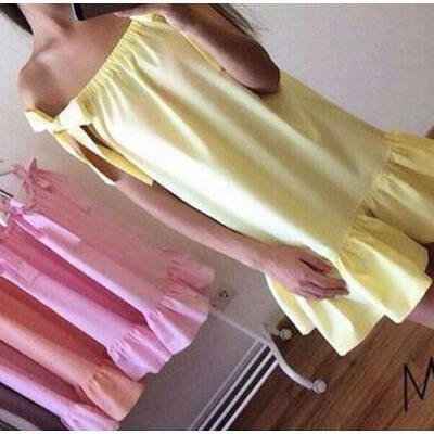 Womens Casual Off Shoulder Evening Party Short Mini Dress Beach Cocktail Dresses
Womens Casual Off Shoulder Evening Party Short Mini Dress Beach Cocktail Dresses