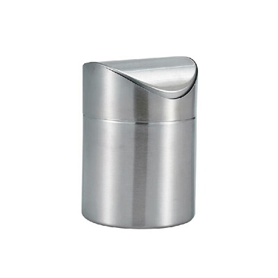 Creative Mini Waste Trash Bin Stainless Steel Trash Can Garbage Bin Rubbish Container with Flip Lid for Office Desktop Living Room
Creative Mini Waste Trash Bin Stainless Steel Trash Can Garbage Bin Rubbish Container with Flip Lid for Office Desktop Living Room