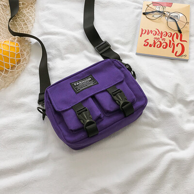 Fashion personality letter crossbody bag 2019 new casual sports wild shoulder bag female temperament canvas small square bag
Fashion personality letter crossbody bag 2019 new casual sports wild shoulder bag female temperament canvas small square bag