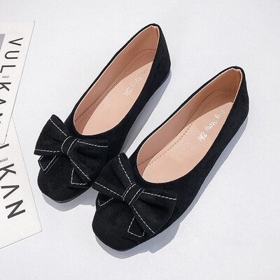Shoe ladies spring Korean flat-bottomed shallow mouth Joker lazy shoes bow bean shoes ladies
Shoe ladies spring Korean flat-bottomed shallow mouth Joker lazy shoes bow bean shoes ladies