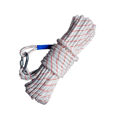 Rock Climbing Rope 10mm Diameter Outdoor High Strength Safety Rope Fire Escape Safety Braided Cord 20 Meters
Rock Climbing Rope 10mm Diameter Outdoor High Strength Safety Rope Fire Escape Safety Braided Cord 20 Meters