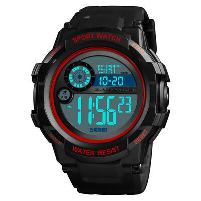 SKMEI Multifunction Digital Wristwatches Waterproof Men Watch With Resin Strap 1387
SKMEI Multifunction Digital Wristwatches Waterproof Men Watch With Resin Strap 1387
