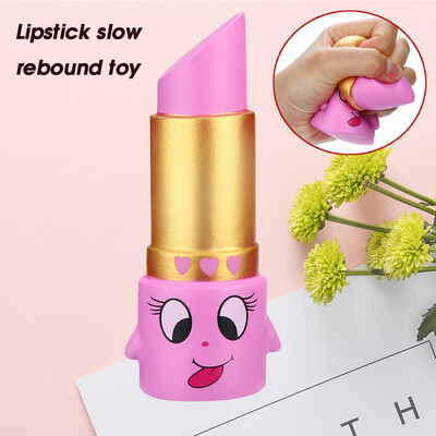 Gotoamei 1PCS Squeeze Exquisite Lovely Lipstick Scented Slow Rising Decompression Toys
Gotoamei 1PCS Squeeze Exquisite Lovely Lipstick Scented Slow Rising Decompression Toys