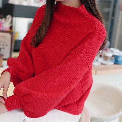〖Follure〗Women Lantern Sleeve Knit Sweater Loose Turleneck Outwear Top Blouse Pullover
〖Follure〗Women Lantern Sleeve Knit Sweater Loose Turleneck Outwear Top Blouse Pullover