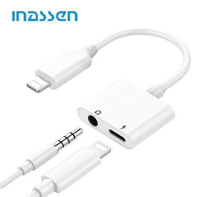 Headphone Adapter Headset Jack AUX Audio 35mm Dongle Earphone Convertor Connector 2 in 1 Accessories Cable Adaptorfor iPhone78
Headphone Adapter Headset Jack AUX Audio 35mm Dongle Earphone Convertor Connector 2 in 1 Accessories Cable Adaptorfor iPhone78