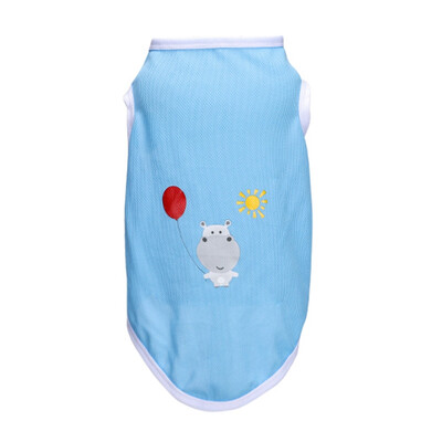 Pet Spring Summer Costume Comfortable Breathable Cartoon Animals Sleeveless T-shirt For Dogs 
Pet Spring Summer Costume Comfortable Breathable Cartoon Animals Sleeveless T-shirt For Dogs