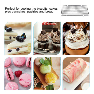 Nonstick Cooling Rack Cooling Grid Griddle For Biscuit Cookie Bread Baking Cake Cooling Rack
Nonstick Cooling Rack Cooling Grid Griddle For Biscuit Cookie Bread Baking Cake Cooling Rack