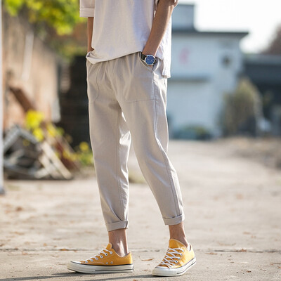 Gobestart New Style Mens Korean Version Of The Solid Color Loose Large Size Beam Straig
Gobestart New Style Mens Korean Version Of The Solid Color Loose Large Size Beam Straig