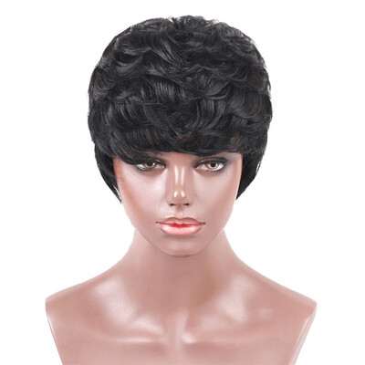 ELEMENT 6 Inch Short Pixie Cut Wigs Human HairSynthetic Blend Wigs Layered Extra Straight Hairpiece for Black Women
ELEMENT 6 Inch Short Pixie Cut Wigs Human HairSynthetic Blend Wigs Layered Extra Straight Hairpiece for Black Women