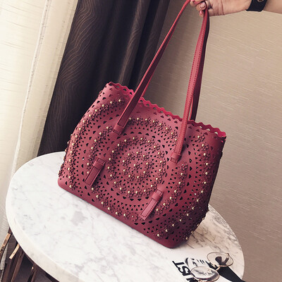 Hollow Out Women Composite Women Hand Bag 2017 Retro Vintage Female Pu Leather Tote Bag Flower High Capacity Ladies Shoulder Bag
Hollow Out Women Composite Women Hand Bag 2017 Retro Vintage Female Pu Leather Tote Bag Flower High Capacity Ladies Shoulder Bag