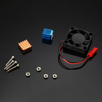 Cooling Kit Heatsink Fan for Raspberry Pi
Cooling Kit Heatsink Fan for Raspberry Pi