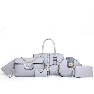 Tailored Pack of 6 Bags Women Multi-purpose Purse Leather Leatherette Shoulder Handbag
Tailored Pack of 6 Bags Women Multi-purpose Purse Leather Leatherette Shoulder Handbag