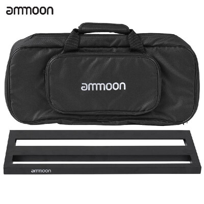 ammoon DB-2 Portable Guitar Pedal Board Aluminum Alloy with Carrying Bag Tapes Straps
ammoon DB-2 Portable Guitar Pedal Board Aluminum Alloy with Carrying Bag Tapes Straps