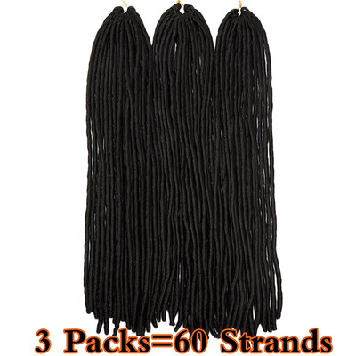 3 Packs Dreadlocks Crochet Braids Soft Faux Locs Crochet Hair Synthetic Braiding Hair Bomba Goddess Locs Crochet Hair Braids
3 Packs Dreadlocks Crochet Braids Soft Faux Locs Crochet Hair Synthetic Braiding Hair Bomba Goddess Locs Crochet Hair Braids
