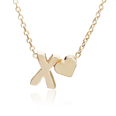 Stainless Steel Jewelry Choker Necklace Letter Necklace Women Gold Chain Female Nameplate Heart Necklace Copper Boho Girlfriend
Stainless Steel Jewelry Choker Necklace Letter Necklace Women Gold Chain Female Nameplate Heart Necklace Copper Boho Girlfriend