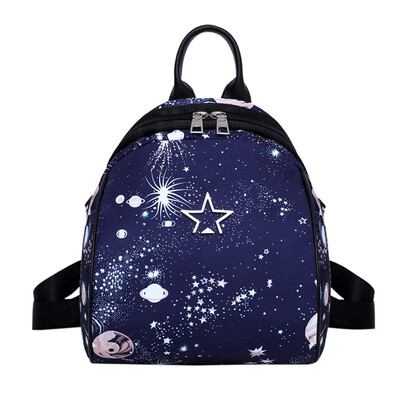 Tailored Women Fashion Nylon Oxford Starry Pattern Backpacks Waterproof Star School Bags
Tailored Women Fashion Nylon Oxford Starry Pattern Backpacks Waterproof Star School Bags