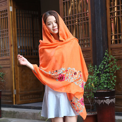 2018 summer new cotton&linen embroidery scarf Nepal retro national wind shawl sunscreen beach towel
2018 summer new cotton&linen embroidery scarf Nepal retro national wind shawl sunscreen beach towel
