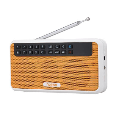 Rolton E500 Wireless Bluetooth Speaker 6W HiFi Stereo Music Player Portable Digital FM Radio w Flashlight LED Display Mic Support
Rolton E500 Wireless Bluetooth Speaker 6W HiFi Stereo Music Player Portable Digital FM Radio w Flashlight LED Display Mic Support