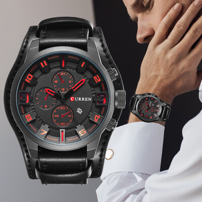 Gobestart Luxury Date Sports Military Clock Leather Strap Quartz Business Mens Watch
Gobestart Luxury Date Sports Military Clock Leather Strap Quartz Business Mens Watch