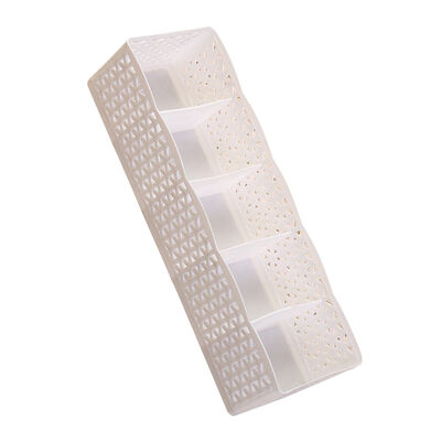 5 Grids Wardrobe Storage Box Basket Organizer Women Men Socks Bra Underwear Storage Box PP Container Organizer
5 Grids Wardrobe Storage Box Basket Organizer Women Men Socks Bra Underwear Storage Box PP Container Organizer