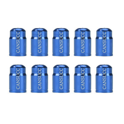 10pcs Aluminum Bike Bicycle Tyre Tire Schrader Valve Stem Caps Dust Covers