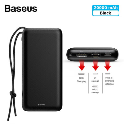 Baseus PD quick charger power bank for iPhoneHUAWEI 15W powerbank support charging while discharging
Baseus PD quick charger power bank for iPhoneHUAWEI 15W powerbank support charging while discharging