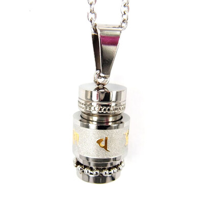 Prayer Bottle Keepsake Urn Necklace Jewelry
