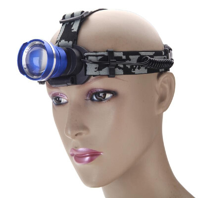 LED Headlight Headlamp 4-Mode 2100LM Zoomable Adjustable Light for Camping Hiking with Car Charger Blue
LED Headlight Headlamp 4-Mode 2100LM Zoomable Adjustable Light for Camping Hiking with Car Charger Blue