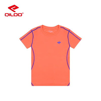 QILOO Round neck short T-shirt children summer sweat absorption comfort 11233
QILOO Round neck short T-shirt children summer sweat absorption comfort 11233
