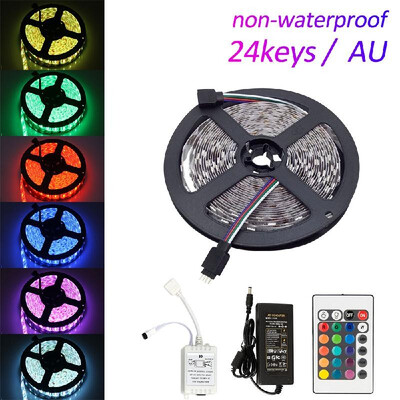 DC 12V 5M RGB LEDs Strip Light Set with IR Remote Flexible Cuttable Self-adhesive LEDs Strips IP65 Water Resistance for Home Party
DC 12V 5M RGB LEDs Strip Light Set with IR Remote Flexible Cuttable Self-adhesive LEDs Strips IP65 Water Resistance for Home Party
