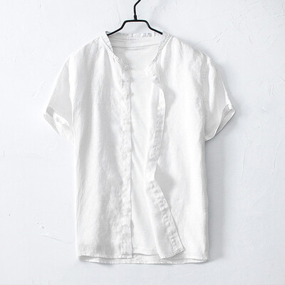 Tailored Summer Mens Cool Thin Breathable Solid Color Button Cotton Shirt Short Sleeve
Tailored Summer Mens Cool Thin Breathable Solid Color Button Cotton Shirt Short Sleeve