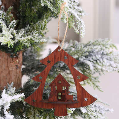Gobestart DIY Wooden Tree Pendant Creative Hollow Christmas Tree Hanging Ornaments 
Gobestart DIY Wooden Tree Pendant Creative Hollow Christmas Tree Hanging Ornaments