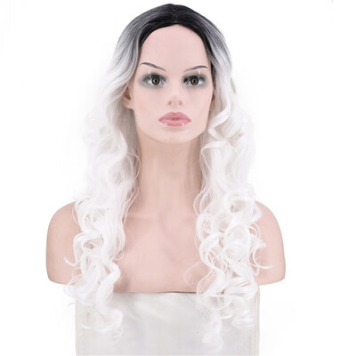 Gobestart Women Natural Party Cosplay Long Wave Wig Mix Colors Curly Wavy Synthetic Wigs
Gobestart Women Natural Party Cosplay Long Wave Wig Mix Colors Curly Wavy Synthetic Wigs