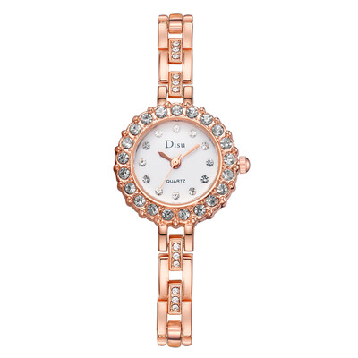 Fashion ladies alloy bracelet watch Korean casual rhinestone fine strap quartz watch
Fashion ladies alloy bracelet watch Korean casual rhinestone fine strap quartz watch