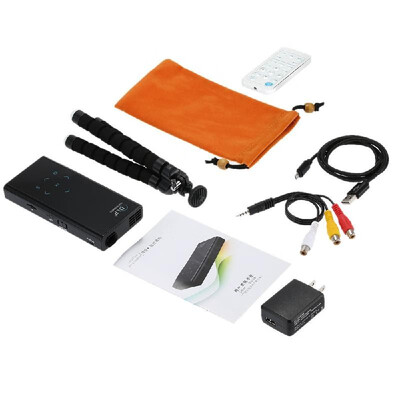 E06 Mini DLP Projector HD 1080p 120 Lumens 20001 Contrast Ratio Beamer HD AV SD USB Tripod for Tablet PC NoteBook Laptop
E06 Mini DLP Projector HD 1080p 120 Lumens 20001 Contrast Ratio Beamer HD AV SD USB Tripod for Tablet PC NoteBook Laptop