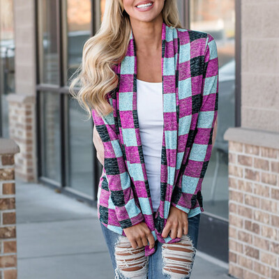 Nomeni Womens Casual Plaid Open Cape Coat Loose Long Sleeve kimono Jacket Cardigan Tops
Nomeni Womens Casual Plaid Open Cape Coat Loose Long Sleeve kimono Jacket Cardigan Tops