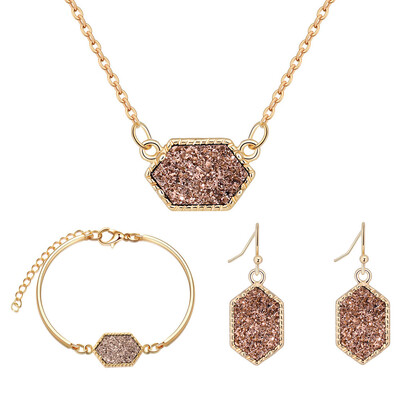 Natural Stone Pendant Necklace Fashion Crystal Rock Necklace Gold Color Chain Quartz Long Necklace For Women Gift
Natural Stone Pendant Necklace Fashion Crystal Rock Necklace Gold Color Chain Quartz Long Necklace For Women Gift