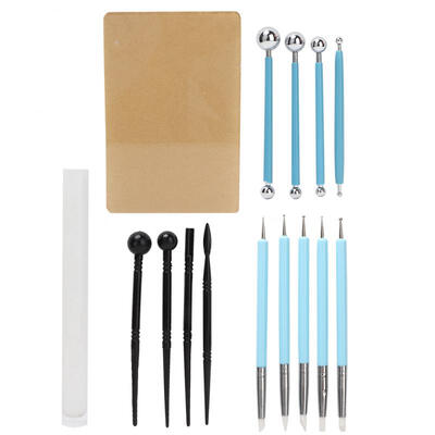 Greensen 15pcs Clay Sculpting Tool Kit DIY Pottery Ceramic Polymer Shaping Modeling Craft Tool
Greensen 15pcs Clay Sculpting Tool Kit DIY Pottery Ceramic Polymer Shaping Modeling Craft Tool