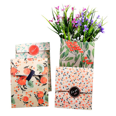 Paper Cookie Bag12PCS Flower Pattern Kraft Gift Treat Cookie Bag With Stickers For Wedding Birthday Party New
Paper Cookie Bag12PCS Flower Pattern Kraft Gift Treat Cookie Bag With Stickers For Wedding Birthday Party New