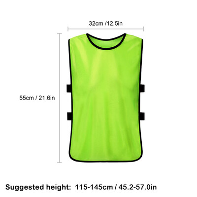6 PCS Kids Soccer Pinnies Quick Drying Football Jerseys Youth Sports Scrimmage Team Training Bibs Practice Sports Vest
6 PCS Kids Soccer Pinnies Quick Drying Football Jerseys Youth Sports Scrimmage Team Training Bibs Practice Sports Vest